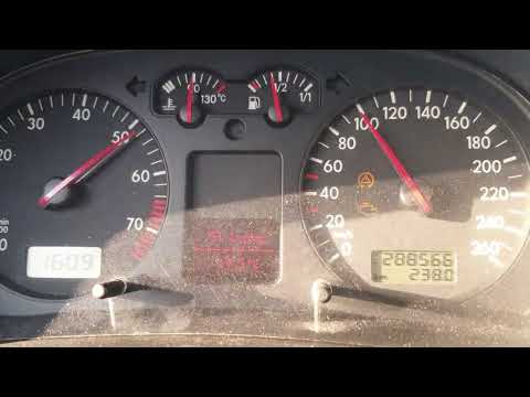 Volkswagen Golf mk4 2.8 vr6 0-140 acceleration test