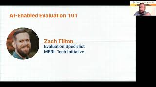 AI-Enabled Evaluation 101 -  #14 Capacity Building Training for YEEs