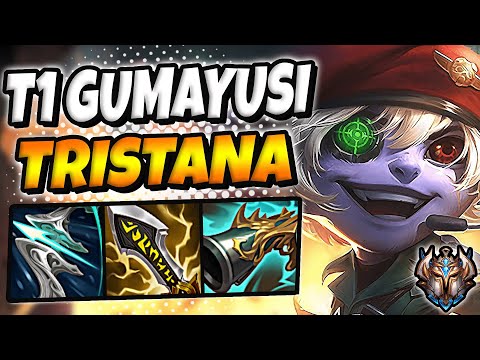 T1 Gumayusi Tristana vs Twitch [ ADC ] Patch 12.8 Korea Challenger ✅