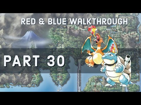 Pokemon Red/Blue Walkthru - Part 30 - Cinnabar Gym