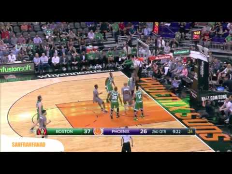 Devin Booker vs Celtics (2016/03/27) - 21 Pts, 4 Assists!