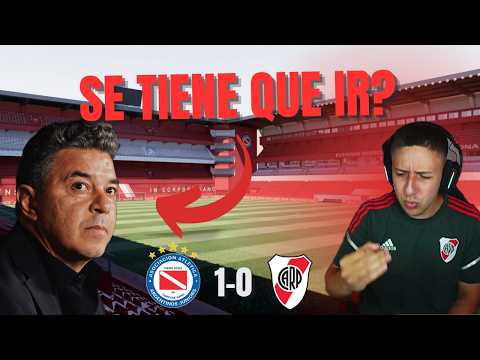 ANOTHER EMBARRASSMENT! ANALYSIS #Argentinos vs #River (1-0)
