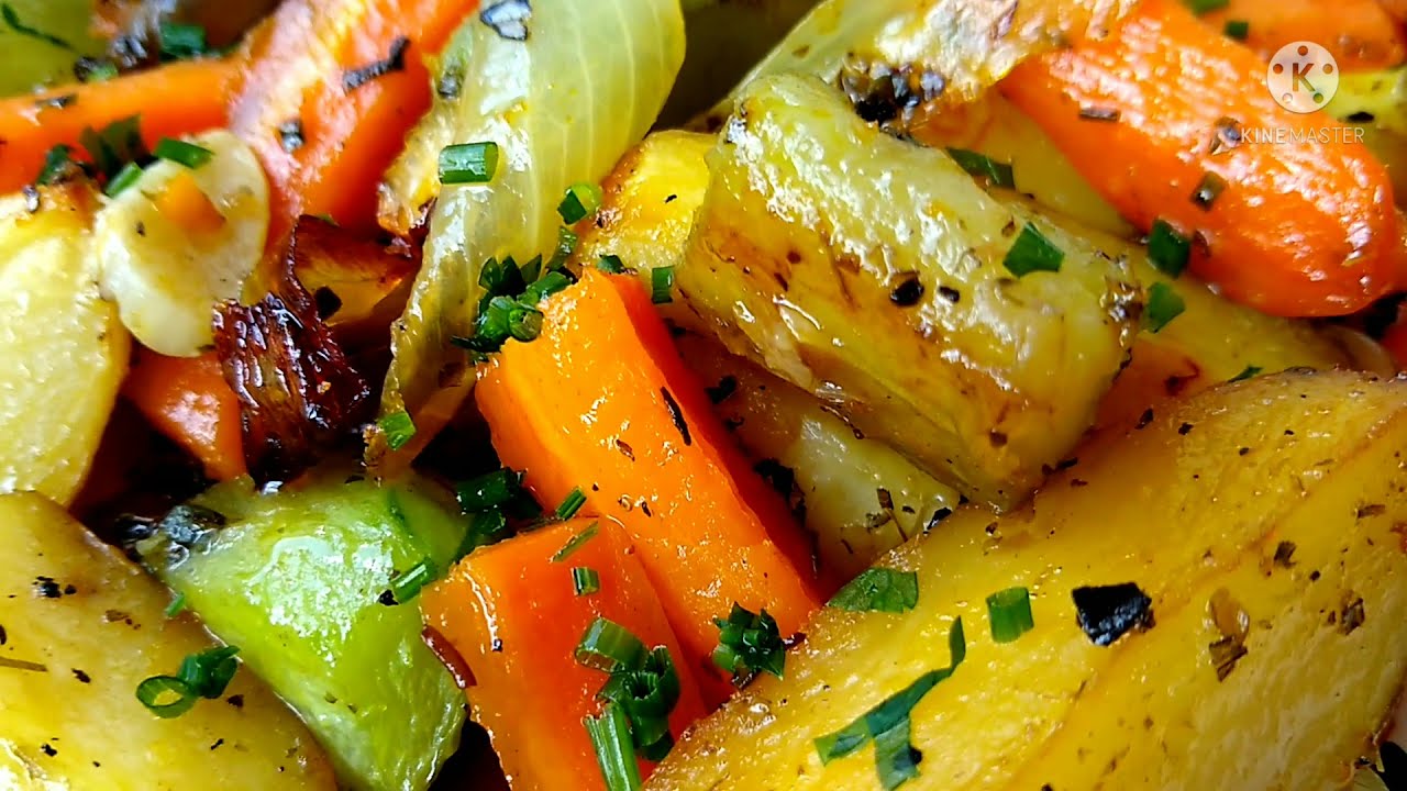 Legumes ao forno: Simples, fácil e gostoso