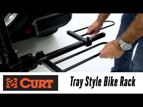 In the Garage™ with Total Truck Centers™: CURT Tray Style Bike Rack