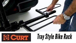 In the Garage™ with Total Truck Centers™: CURT Tray Style Bike Rack