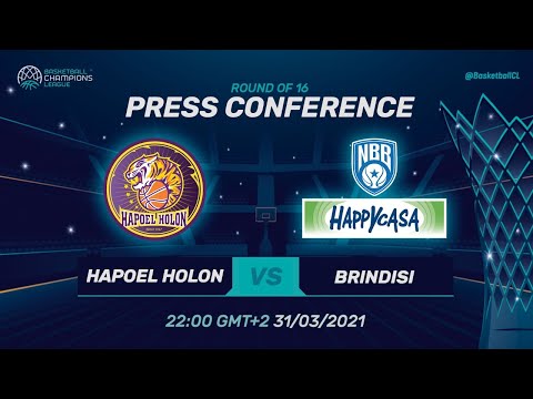 Hapoel Unet-Credit Holon v Happy Casa Brindisi - PC | Basketball Champions League 2020/21