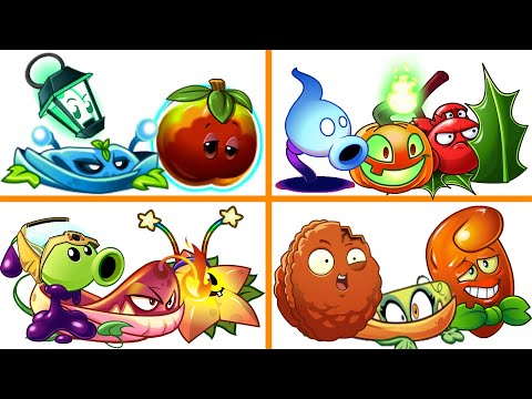 PvZ 2 4 Super Team Plants Vs Team Zombies Part 50 - Team So OP !!!