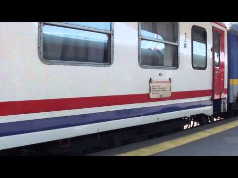 Bucharest Nord 22/03/2012 - Arrival of stock for 13:00 D461 for Istanbul / Sofia