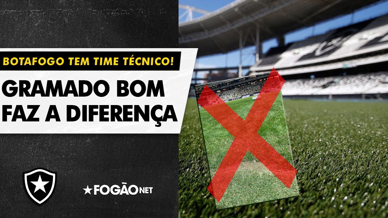 VÍDEO | Botafogo tem time técnico e vê desempenho variar com nível do gramado