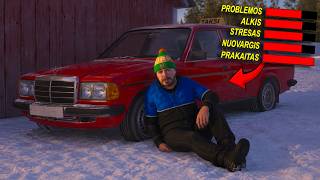 Kaip Nesėkmingai Pradirbau Taksistu per My Winter Car...
