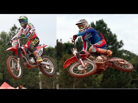 Disputa, tombos e bons pegas no Catarinense Motocross, Corrida Nacional 230cc