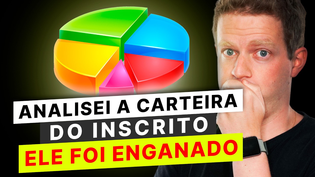 ANALISEI A CARTEIRA DE UM INSCRITO QUE ERROU FEIO COM RENDA FIXA