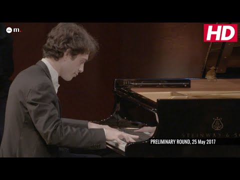 #Cliburn2017 PRELIMINARY ROUND - Leonardo Pierdomenico - Brahms 28 Variations on a theme by Paganini