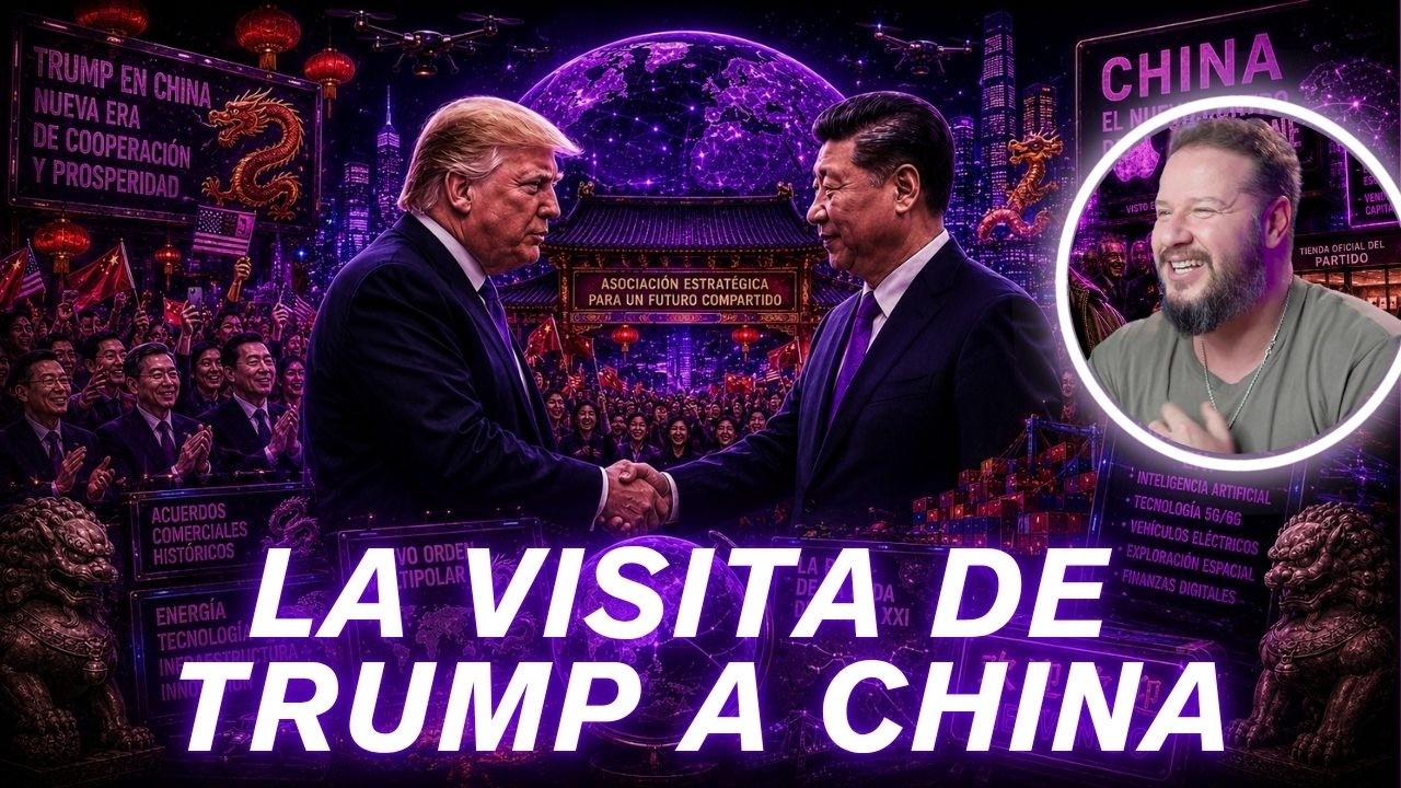 La visita de Trump a China.