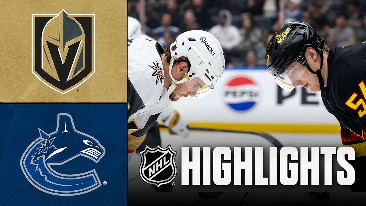 Golden Knights vs. Canucks | NHL Highlights | April 07, 2026
