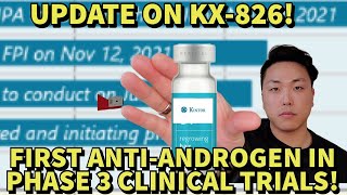 KINTOR PHARMA'S KX-826 PYRILUTAMIDE UPDATE! (PHASE 2 CLINICAL TRIAL RESULTS RELEASE DATE!)