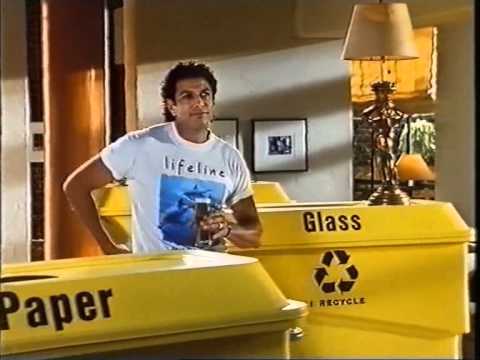 Holsten Pils Commercial (Starring Jeff Goldblum) Recycling - 1993, UK