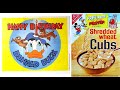 Spoonsize Shredded Wheat Walt Disney Cereal Posters 1984