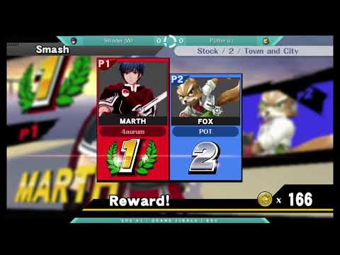 SOS 67 Grand Finals - Stroder(Marth) vs Potter(Fox)