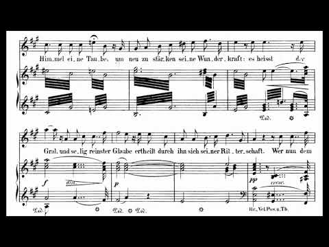 Leo Slezak - Wagner: Lohengrin: In fernem Land (1928) [score]