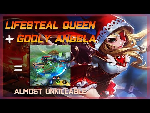 What happens when the Lifesteal Queen is with a Godly Angela | Ruby Gameplay Tutorial | MLBB