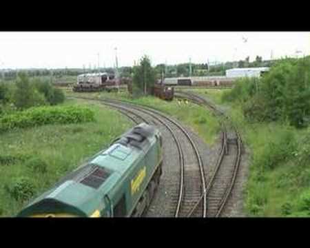 66607 on 4F02, 07:30, Garston - Ellesmere Port Mainsty Wharf