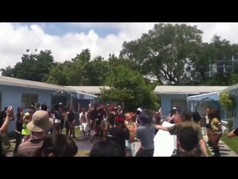 Behind the scene of the video (WICKED BY Veronica vega ft.PITBULL)