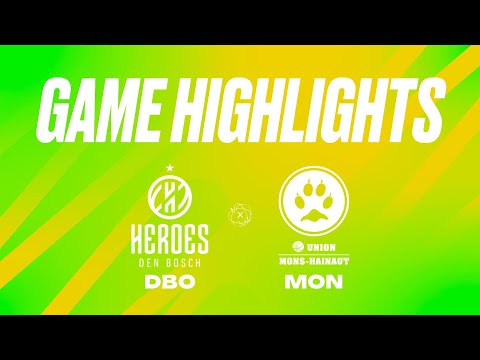 Heroes Den Bosch vs. Union Mons-Hainaut - Game Highlights