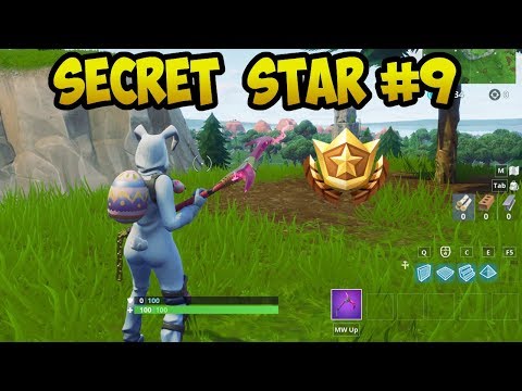 WEEK 9 SECRET BATTLE STAR LOCATION! - Fortnite Battle Royale Season 5 (Road Trip Challenges)