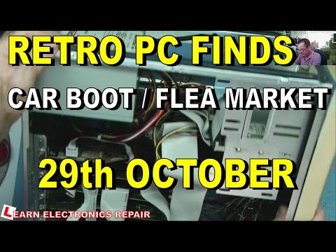 Learn Electronics Repair 6 CAR BOOTY 22 MARCH 2021