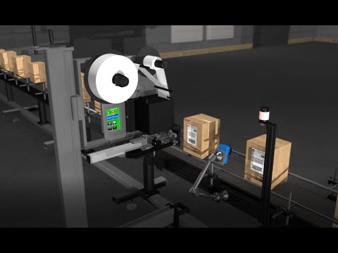 Diagraph PA7100 All-Electric Print & Apply Labeling System