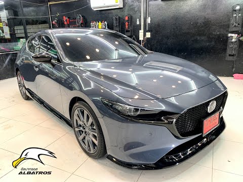 เคลือบแก้ว เคลือบเซรามิก New Mazda 3 By Albatros & Armor Diamond