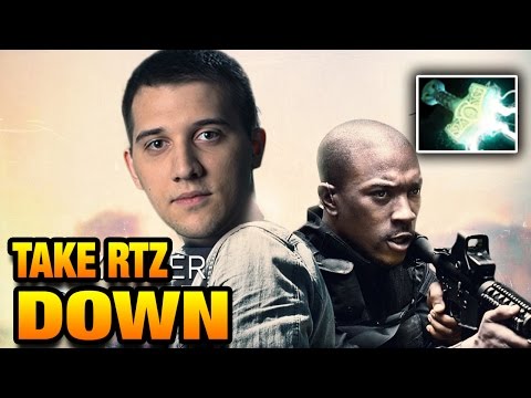 Arteezy [Sniper] vs Oxaien [Spectre] Bring RTZ Down Dota 2 7.05