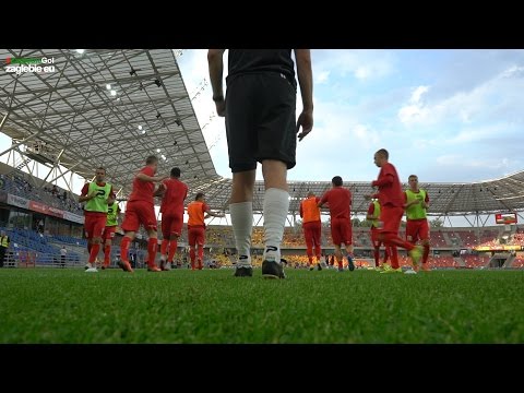 Kulisy meczu Podbeskidzie Bieslko-Biała - Zagłębie Sosnowiec