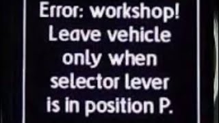 Shift to Park Error FIXED | Fault Code B116229 VW / Audi | Micro Switch Bypass Repair
