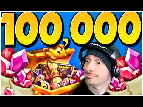 SPENDING 100,000 CRYSTALS on Lucky Boxes! (Summoners War)