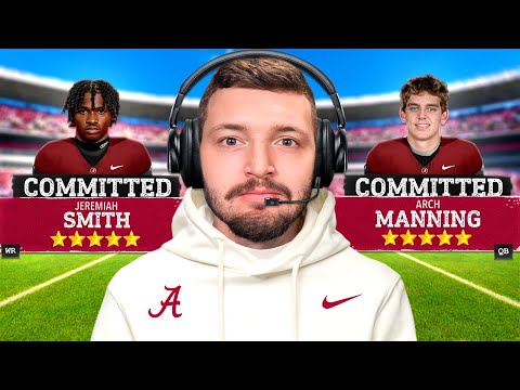 I Rebuild Alabama in CFB 26 Dynasty