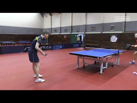 Se Anders Linds vilde bordtennis tricks