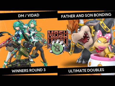 Mash Harder 8 Doubles - DM/Vidad vs Father and son bonding (M.C. Cant Read/GRIT) - Winners Round 3