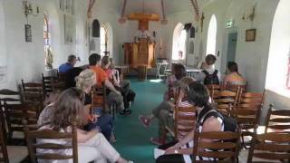 preview picture of video 'Die Bauernkirche von Albert Harkema bei Groningen (NL)'