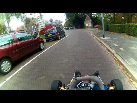 ff door de oosterpark knallen maar wel op stukken relaxt voor andere weggebruikers