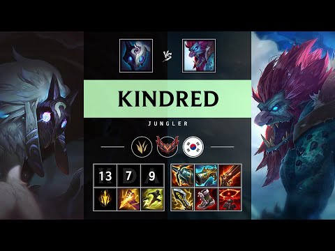 Kindred Jungle vs Trundle - KR Grandmaster Patch 25.15