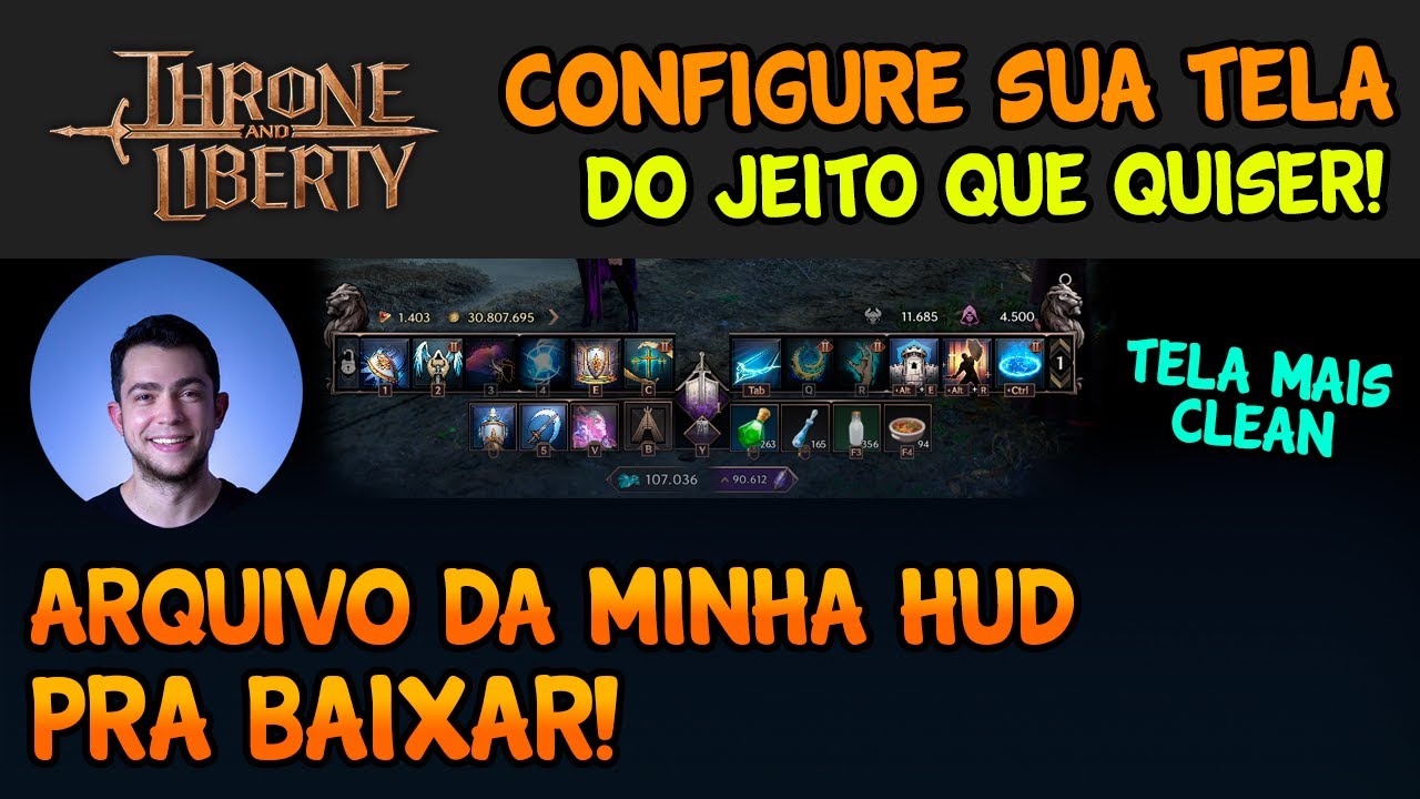 DEIXE SUA HUD INSANA! (COM ARQUIVO DA MINHA TELA PRA BAIXAR) - MARCO VEIO THRONE AND LIBERTY