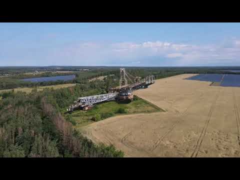 Ausflugsziel in der Lausitz - Aussichtsturm Meuro Stolln bei Hörlitz am Lausitzring
