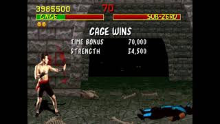 Mortal Kombat 1 (ARCADE) - Bug in Goro 2.
