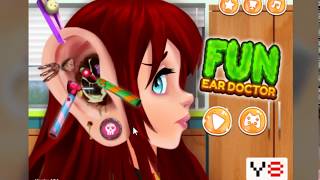 Fun Ear Doctor - free web video games for kids