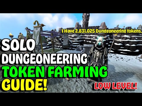 SOLO Dungeoneering TOKEN FARMING Guide! - FAST TOKENS!
