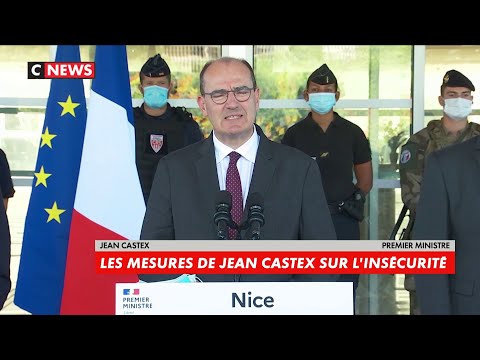 Jean Castex : «La seule loi qui vaille est celle de la loi républicaine et de l'État de droit» #Nice