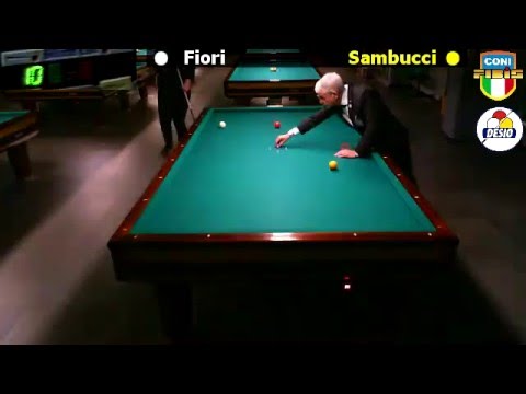 Fiori vs Sambucci - 3ª Prova BTF 2015/2016 CSB Billiards Club Desio (MB) 2/3 Aprile 2016