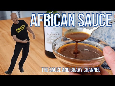 African Sauce | How to Make an African Sauce | Homemade Sauce Recipe | Brown Sauce | Sauce for Roast